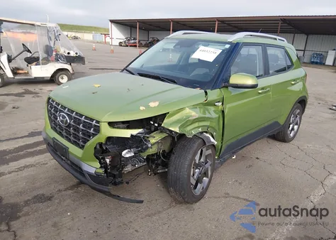 2024 Hyundai Venue Sel из США, поврежденный, VIN KMHRC8A39RU290570